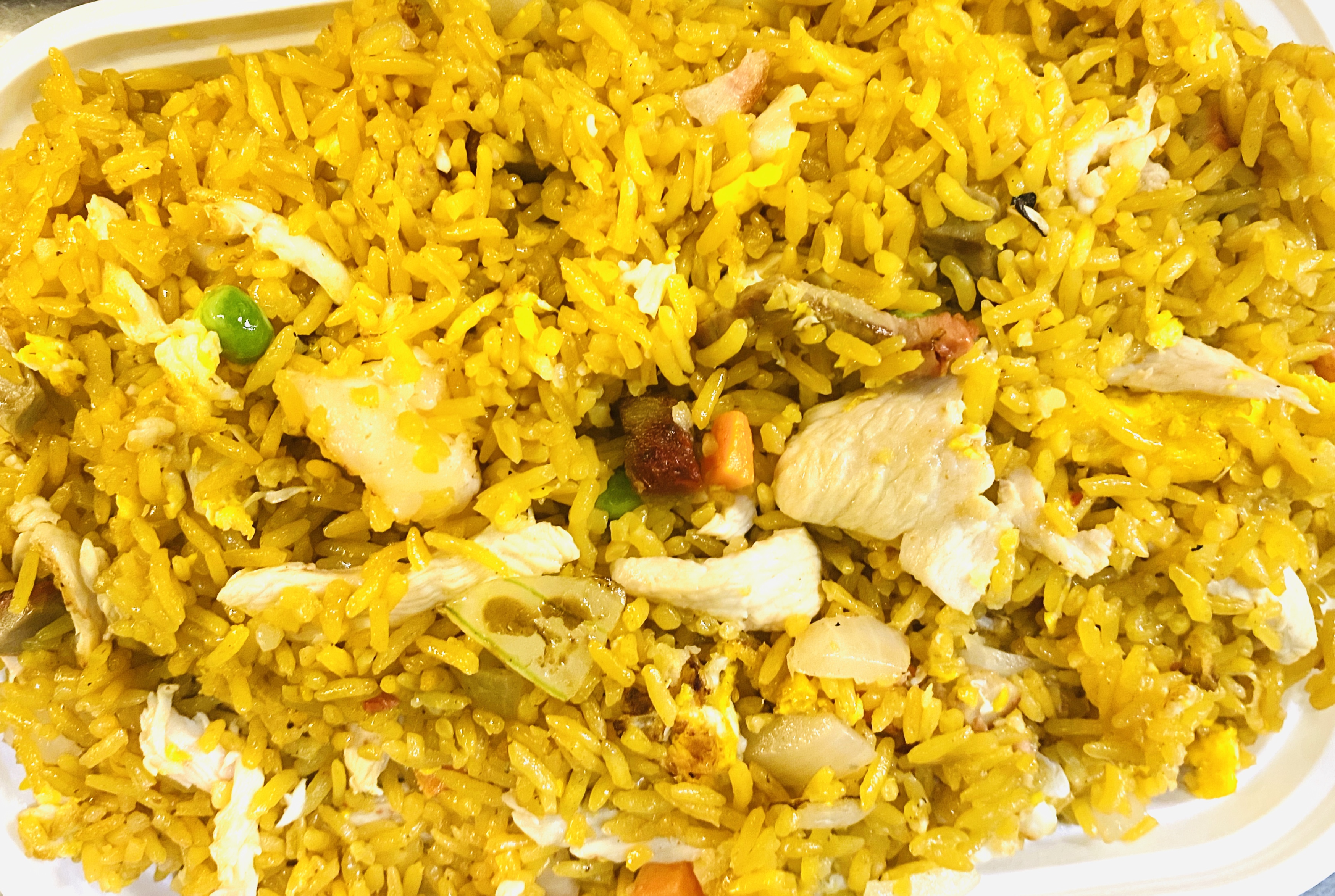 Order R6. House Fried Rice food online from Meteor Buffet store, Huntsville on bringmethat.com