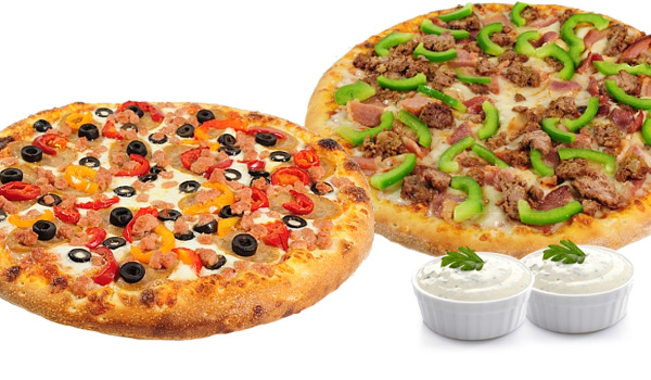 Order Mini Cheese Mill Pizza with 3 Toppings food online from The Food Mill store, Napa on bringmethat.com