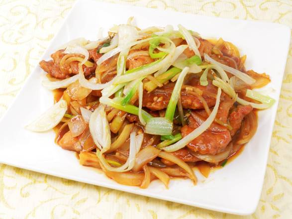 Order Onion Pork Chop (中式洋蔥豬扒) food online from Hong Kong City store, Alameda on bringmethat.com