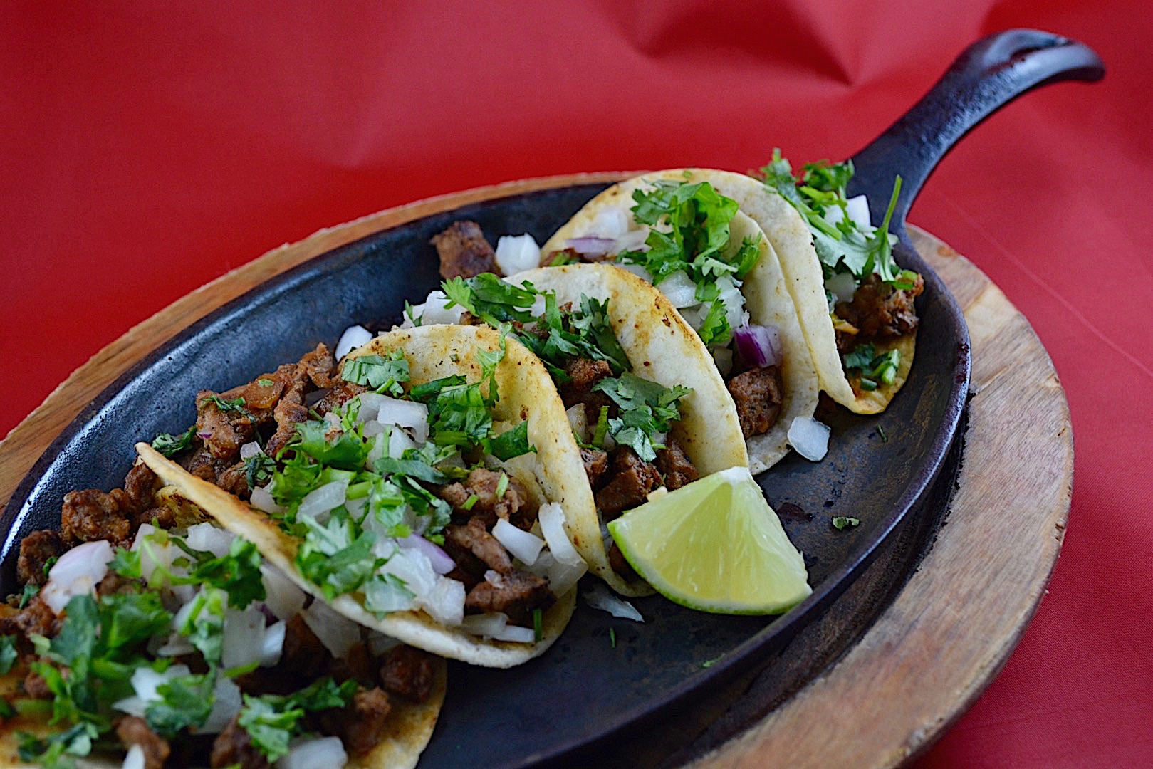 Order MINI ASADA TACOS food online from Jalapenos Mexican Restaurant Eagle River store, Eagle River on bringmethat.com