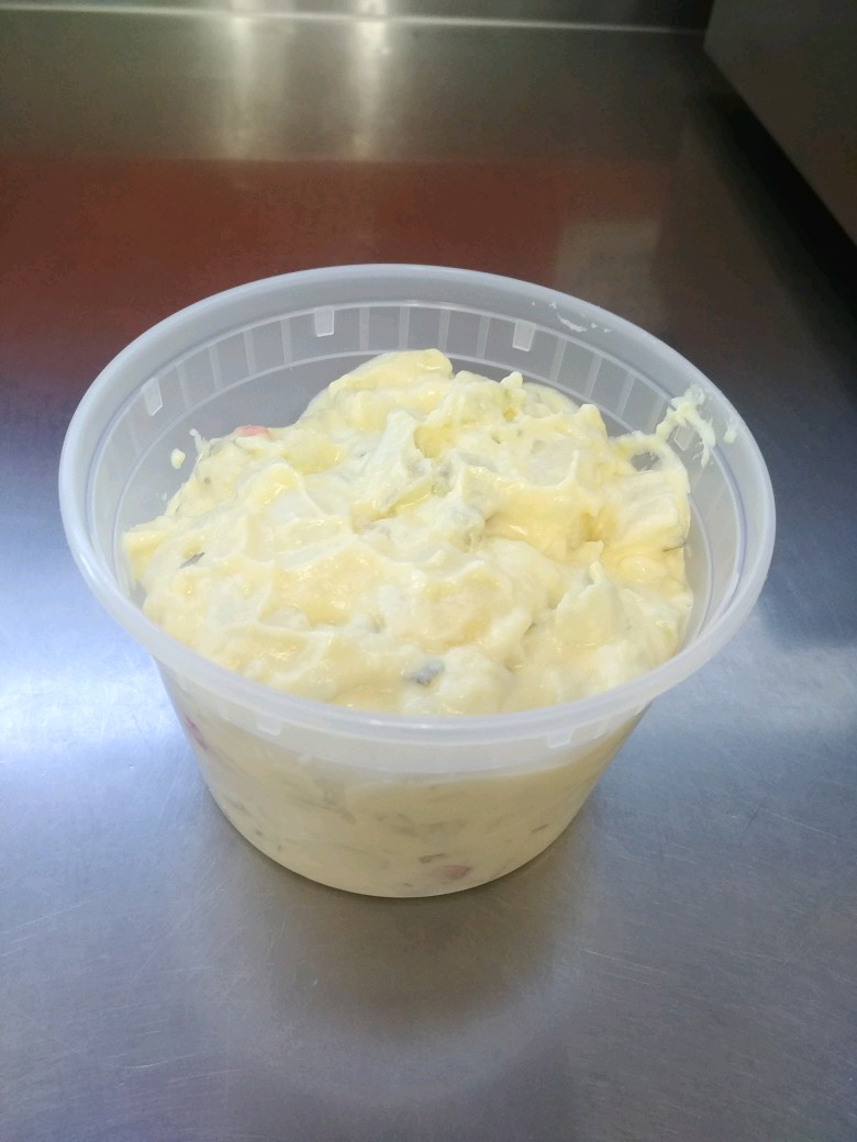 Order 1 lb potato salad  food online from Chalk Mountain Liquor & Deli store, Atascadero on bringmethat.com