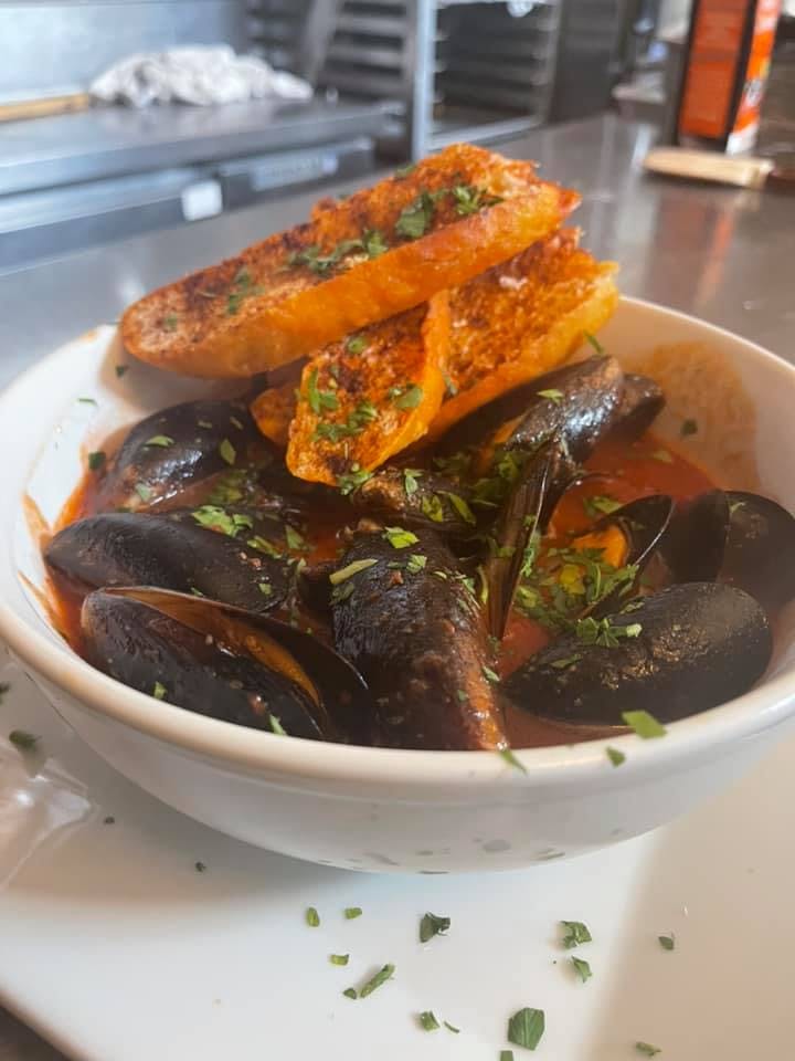 Order Mussels - Small Plates food online from Bacco Pizzeria & Wine Bar store, Harrisburg on bringmethat.com