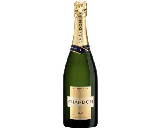 Order Chandon Sparkling Brut, 750mL wine (12.5% ABV) food online from Ranch Market Too store, Yountville on bringmethat.com
