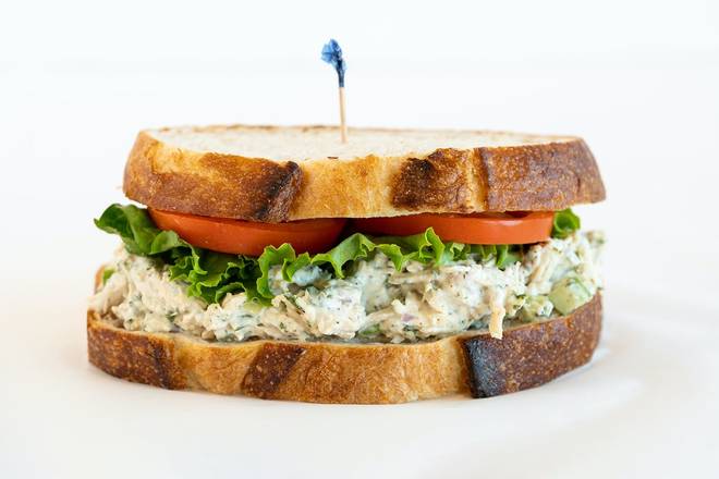 Order Chicken Salad Sandwich food online from Sunny Street Cafe store, Des Peres on bringmethat.com