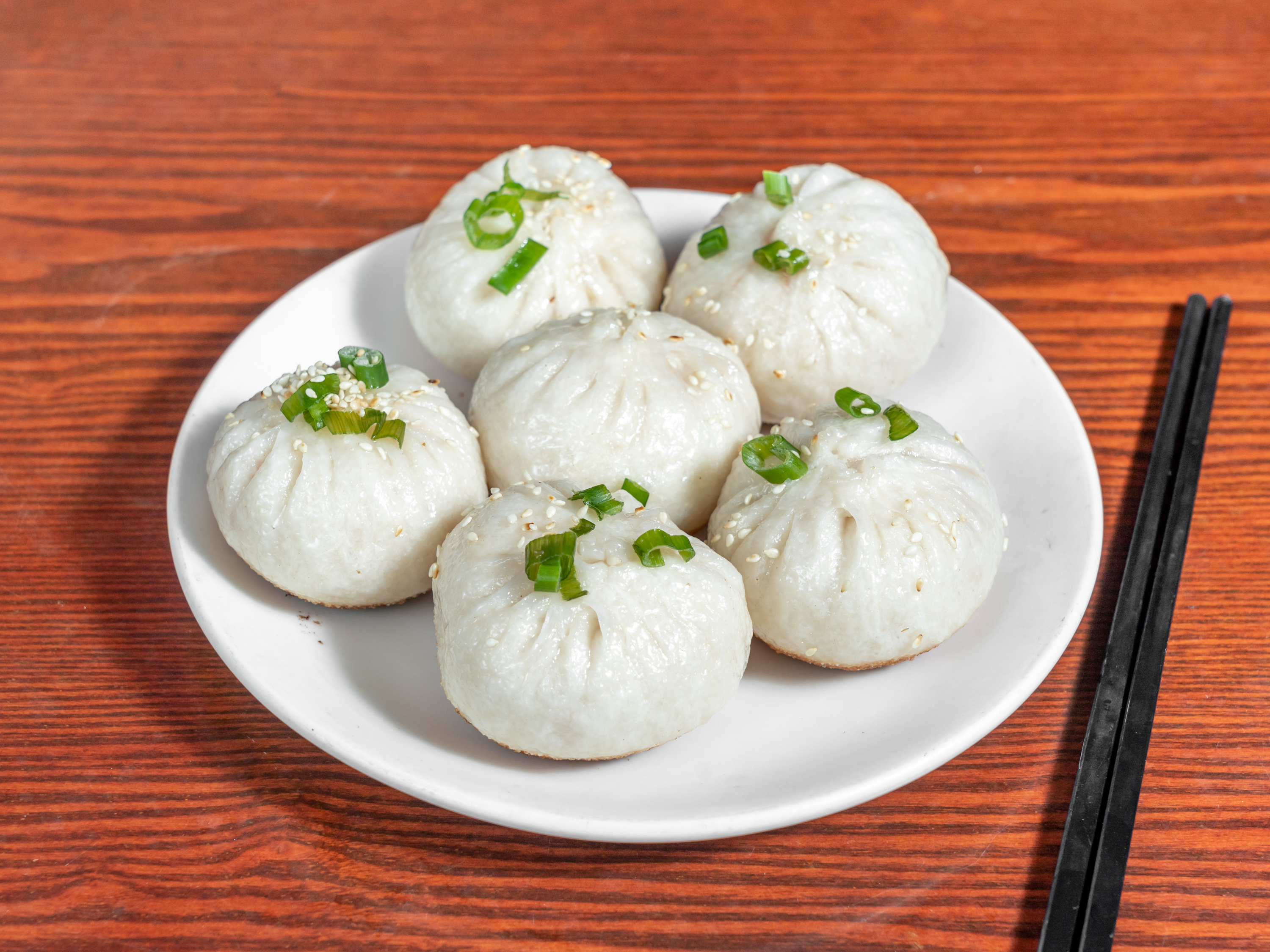 Order 3. Fried Tiny Buns with Pork food online from Jane Restaurant store, New York on bringmethat.com