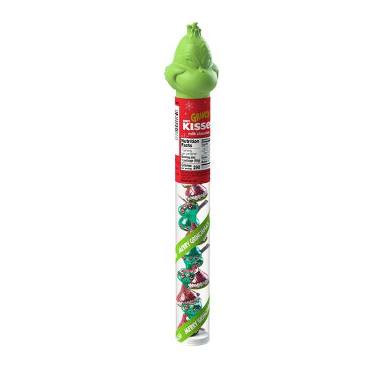Order HERSHEY'S KISSES Grinch Milk Chocolate Candy, Christmas, 2.08 oz, Filled Plastic Cane food online from CVS store, CONNEAUT on bringmethat.com