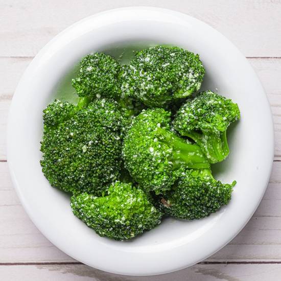 Order Side Garlic Parm Broccoli food online from Hurricane Grill & Wings store, Hauppauge on bringmethat.com