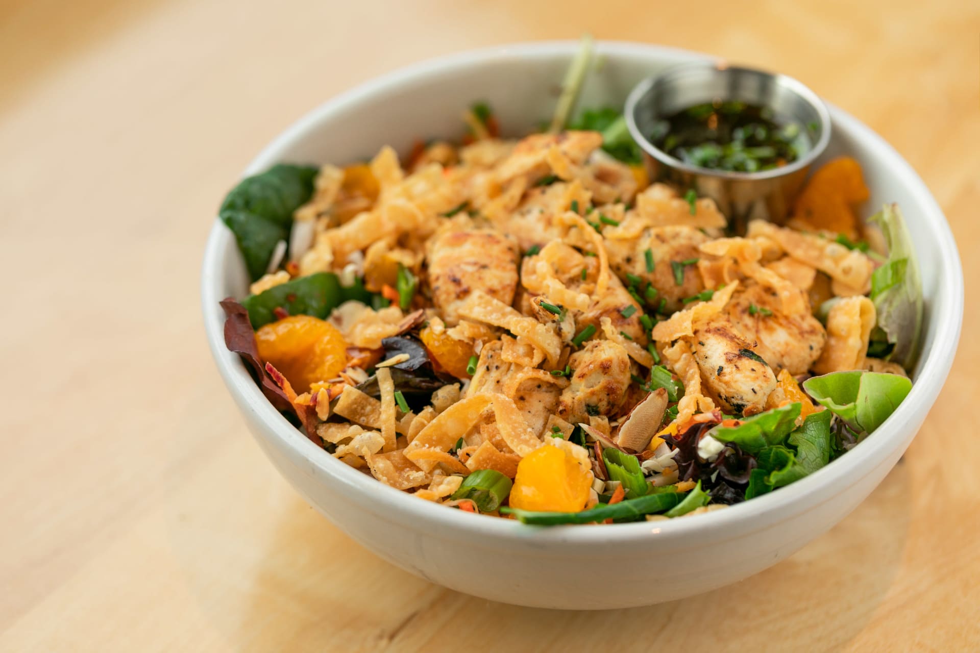 Order Chinese Ginger Chicken Salad food online from Rincon Brewery store, Ventura on bringmethat.com