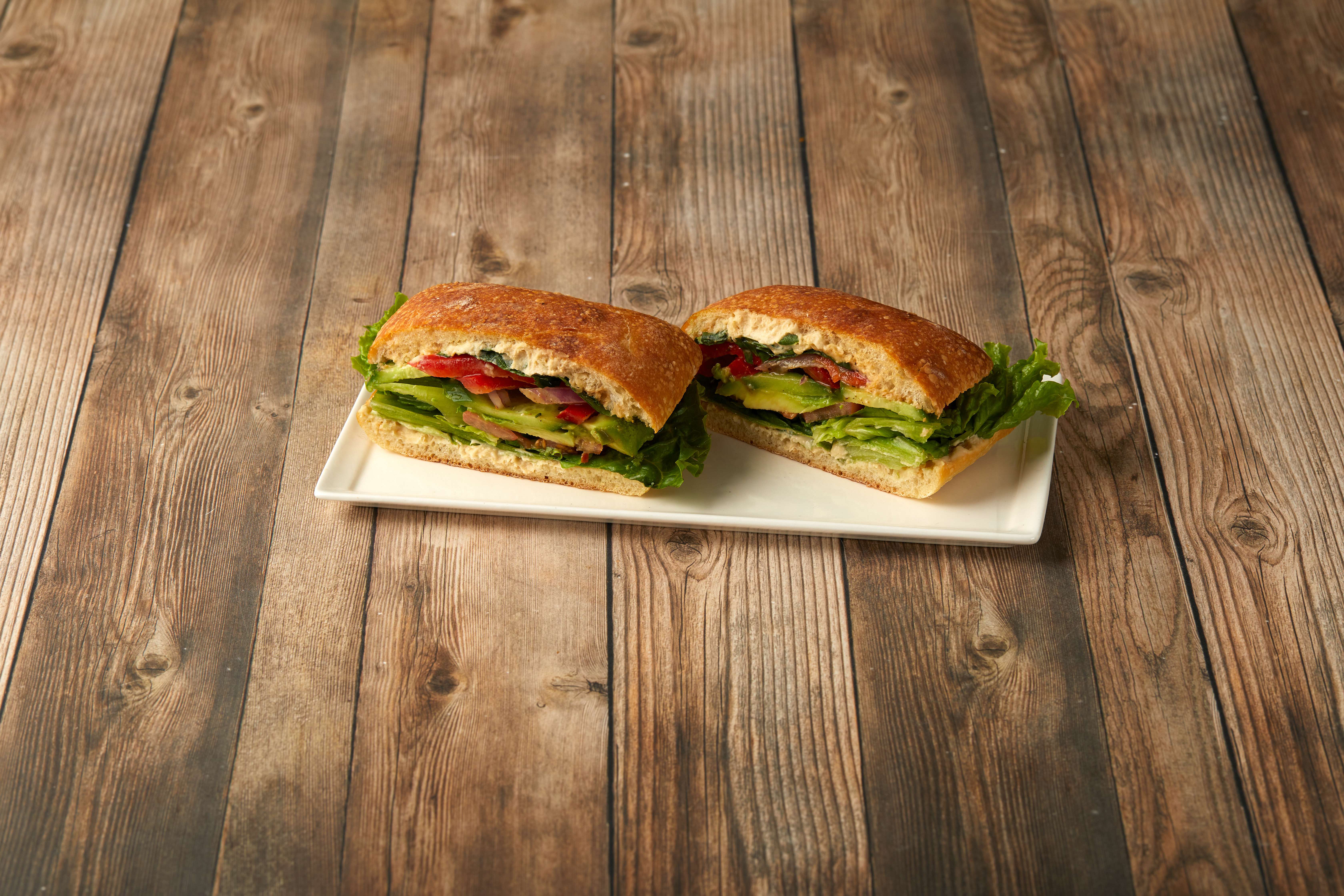 Order California Veggie Sandwich  food online from Bistro Express store, Irvine on bringmethat.com