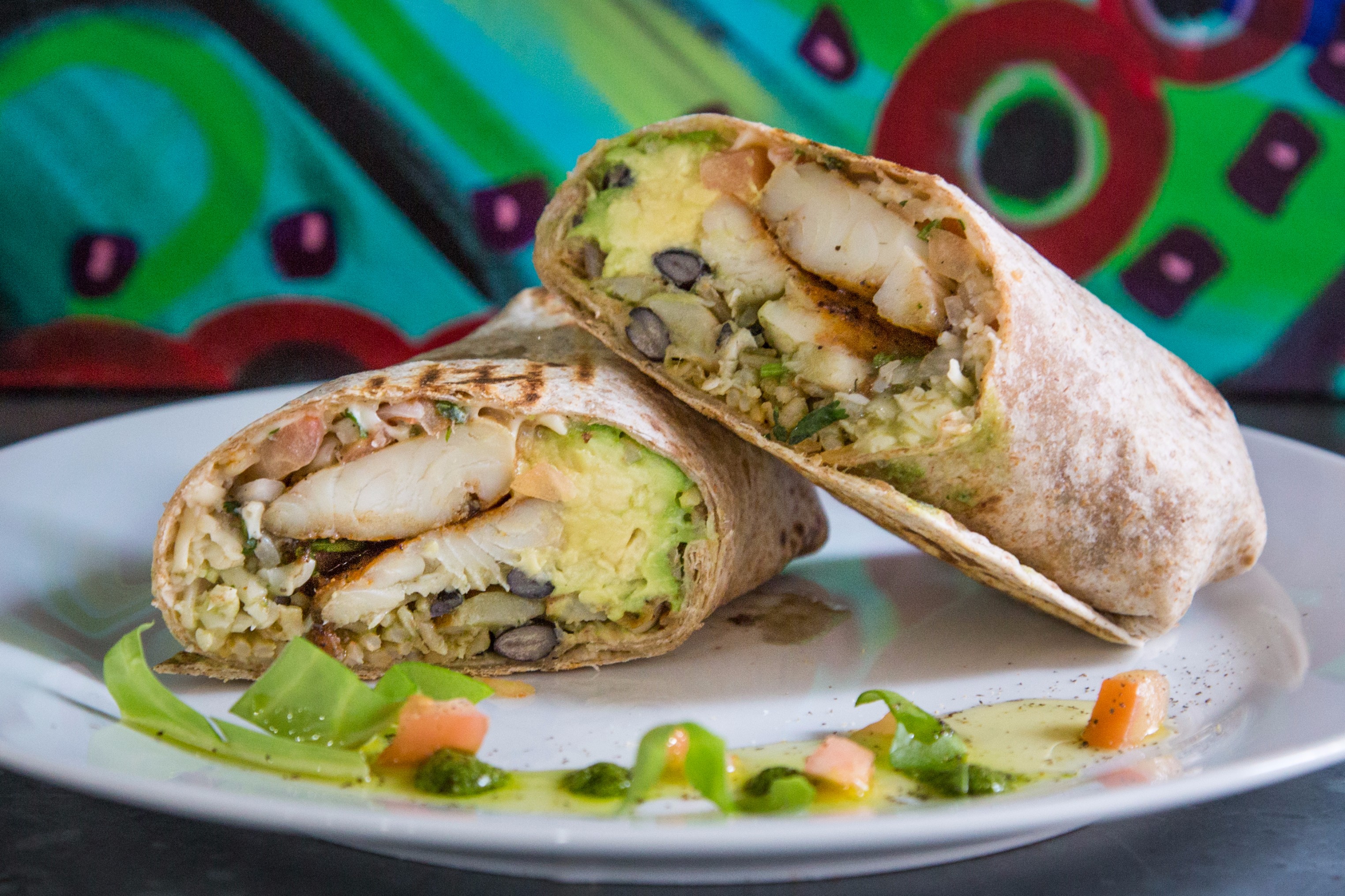 Order 10. Tone Tilapia Burrito food online from Al horno lean mexican kitchen catering store, New York on bringmethat.com