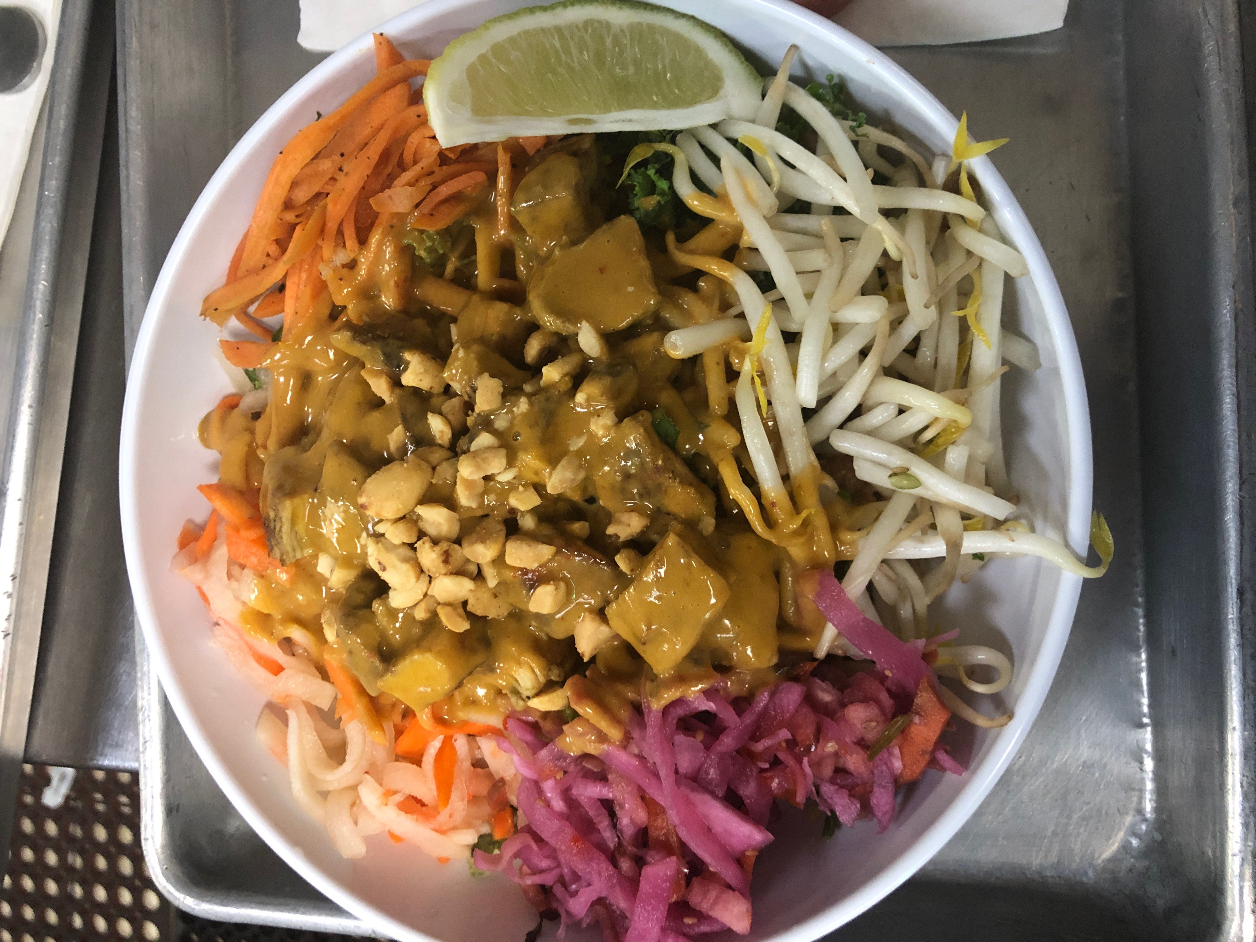 Order Thai Peanut Bowl food online from Kimchi grill store, Brooklyn on bringmethat.com