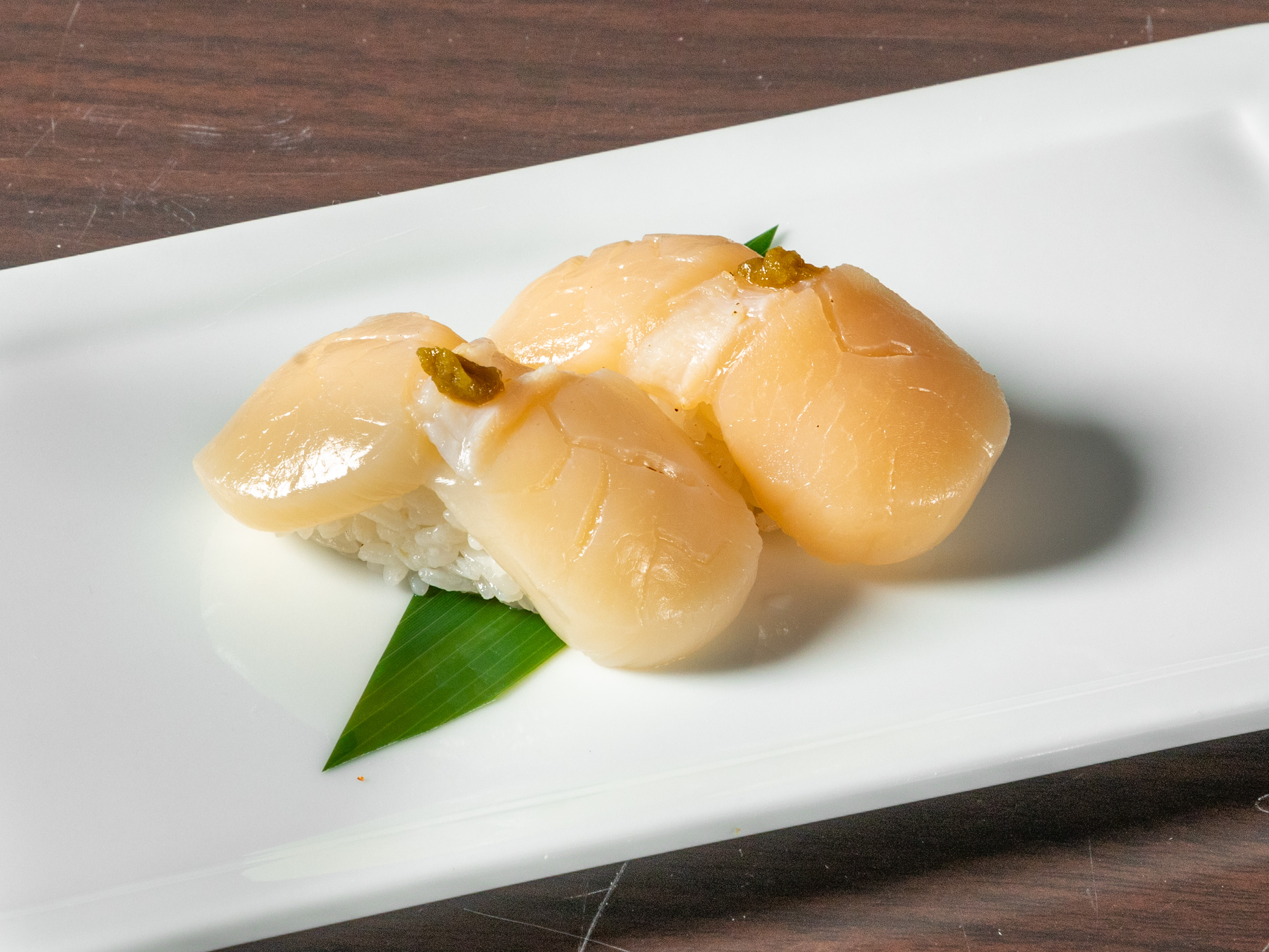 Order Giant Scallop (Hotate) Sushi food online from Hotto Sushi store, Orange on bringmethat.com