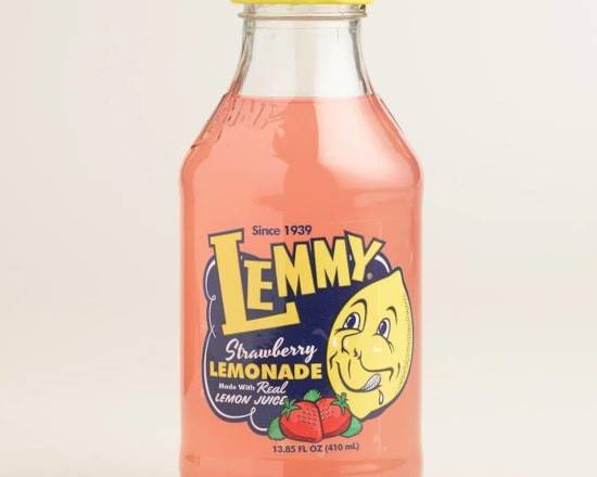 Order Lemmy Strawberry lemonade (410 ml) food online from Pit Stop Liquor Mart store, El Monte on bringmethat.com