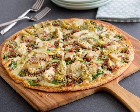 Order Chicken Bacon Artichoke (Baking Required) food online from Papa Murphy Pizza store, Marana on bringmethat.com