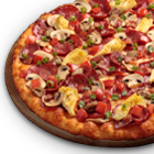 Order Wombo Combo Pizza food online from Round Table Pizza store, Tracy on bringmethat.com