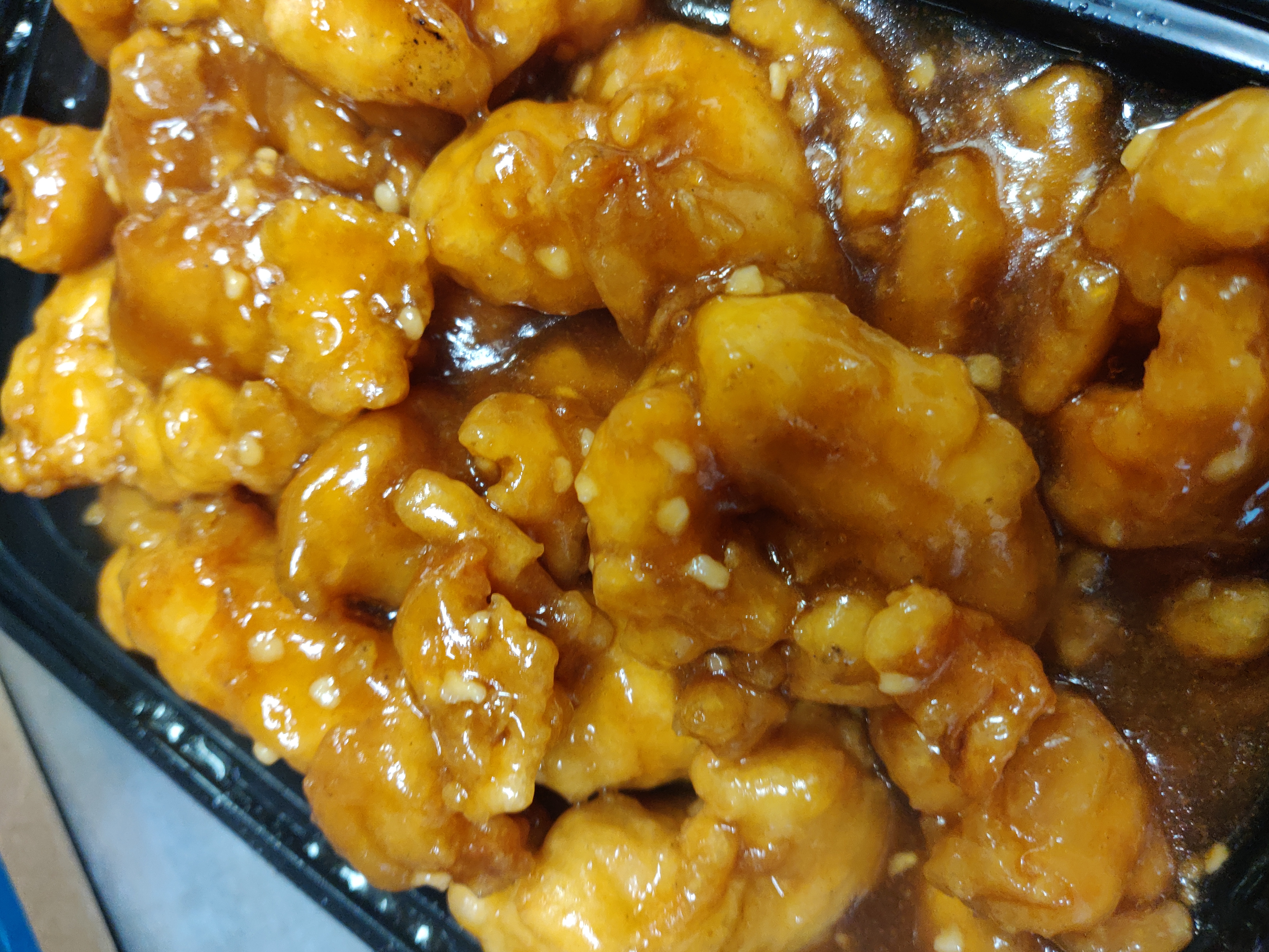 Order 419. Honey Ginger Garlic Chicken food online from China Express store, Chicago on bringmethat.com