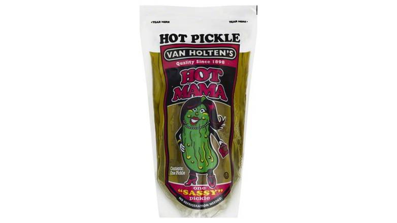 Order Van Holten'S Pickle Jumbo Hot Mama Hot & Spicy food online from Exxon Food Mart store, Port Huron on bringmethat.com