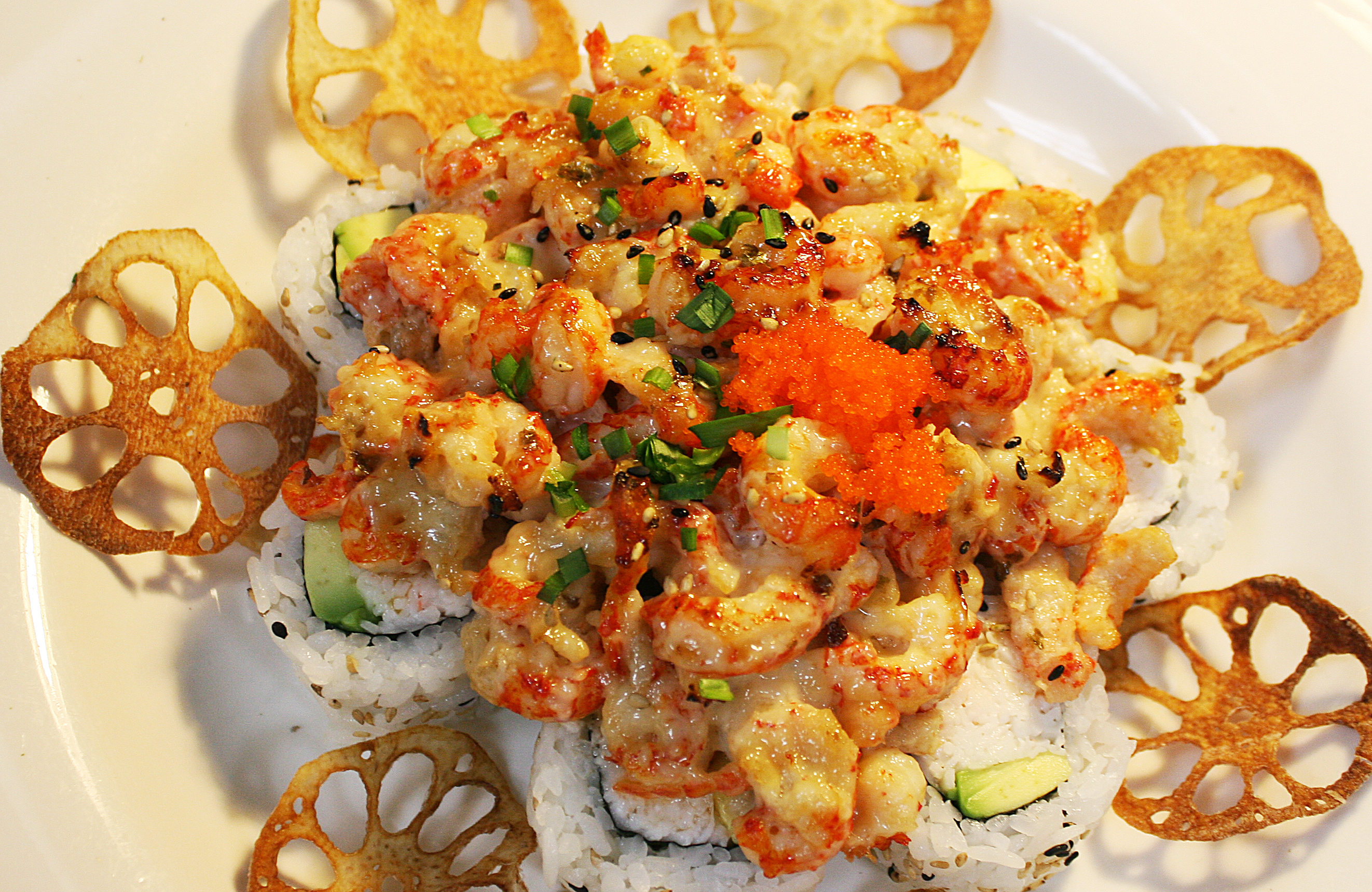 Order Bake Crawfish Roll food online from Oki Doki Roll & Sushi store, Brea on bringmethat.com