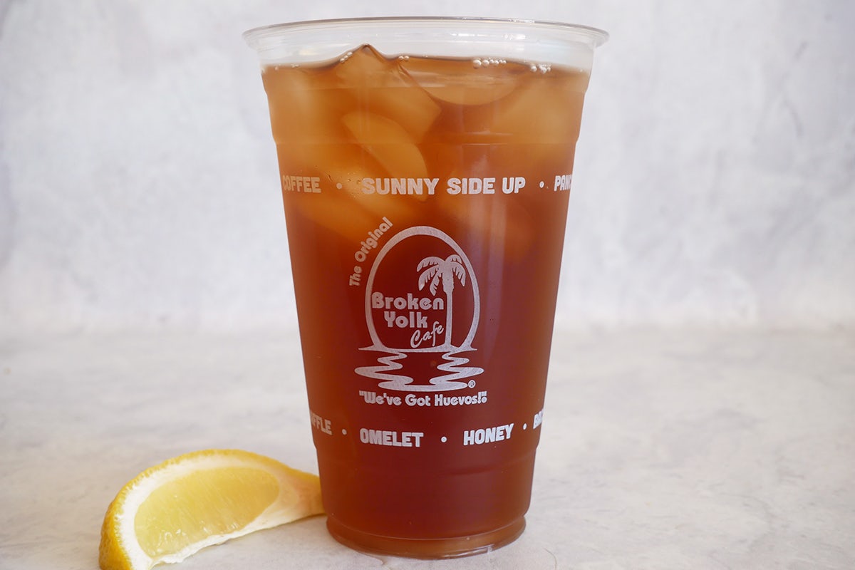 Order Iced Tea food online from Broken Yolk Cafe store, Orange on bringmethat.com