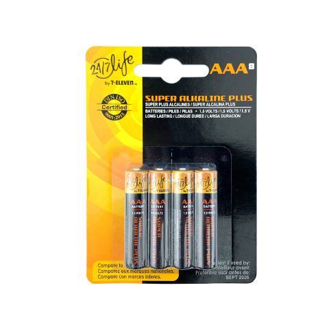 Order 7-Eleven AAA Batteries 8 Count food online from 7-Eleven store, Las Vegas on bringmethat.com