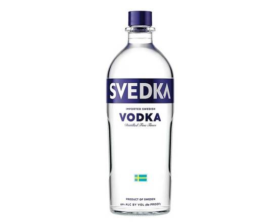 Order Svedka, 1.75L vodka (40.0% ABV) food online from NEWBRIDGE WINES & SPIRITS CORP store, Levittown on bringmethat.com
