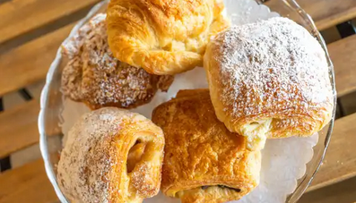 Order French Croissants food online from Francesca Bakery store, Pequannock Township on bringmethat.com