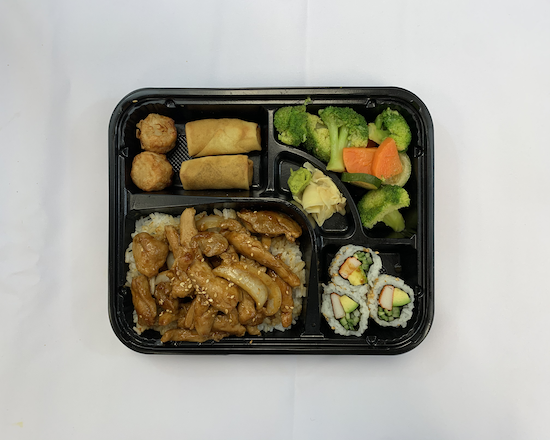 Order Bento 7 - Korean Chicken food online from Sushi Time store, Boston on bringmethat.com