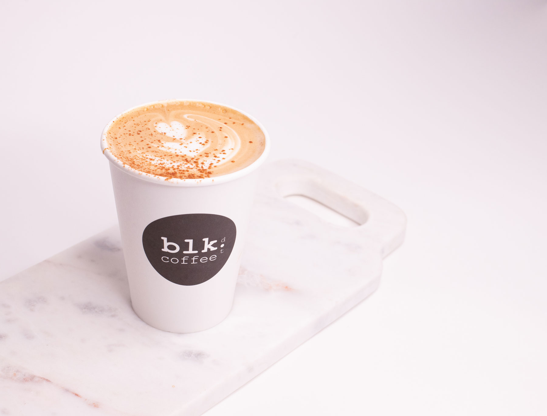 Order Hot Spanish Latte Coffee food online from Blk Dot Coffee store, Irvine on bringmethat.com