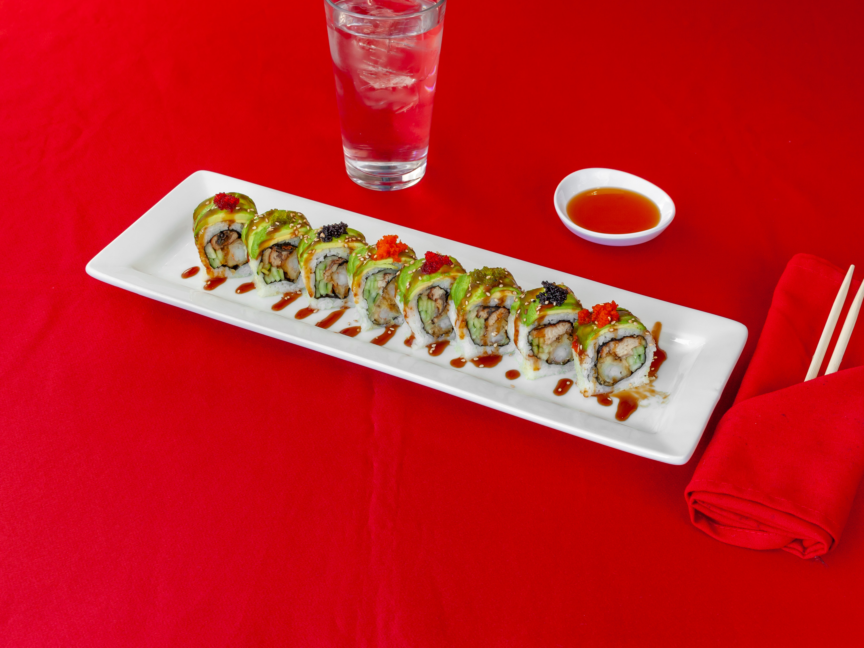 Order Godzilla Roll food online from Suguni Sushi store, Chicago on bringmethat.com