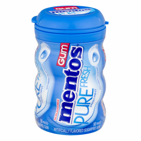 Order Mentos Pure Fresh Mint Gum 50 Count food online from 7-Eleven store, Red Oak on bringmethat.com