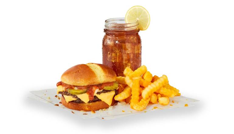 Order Double Cheese Combo food online from Jack's store, Tuscaloosa on bringmethat.com