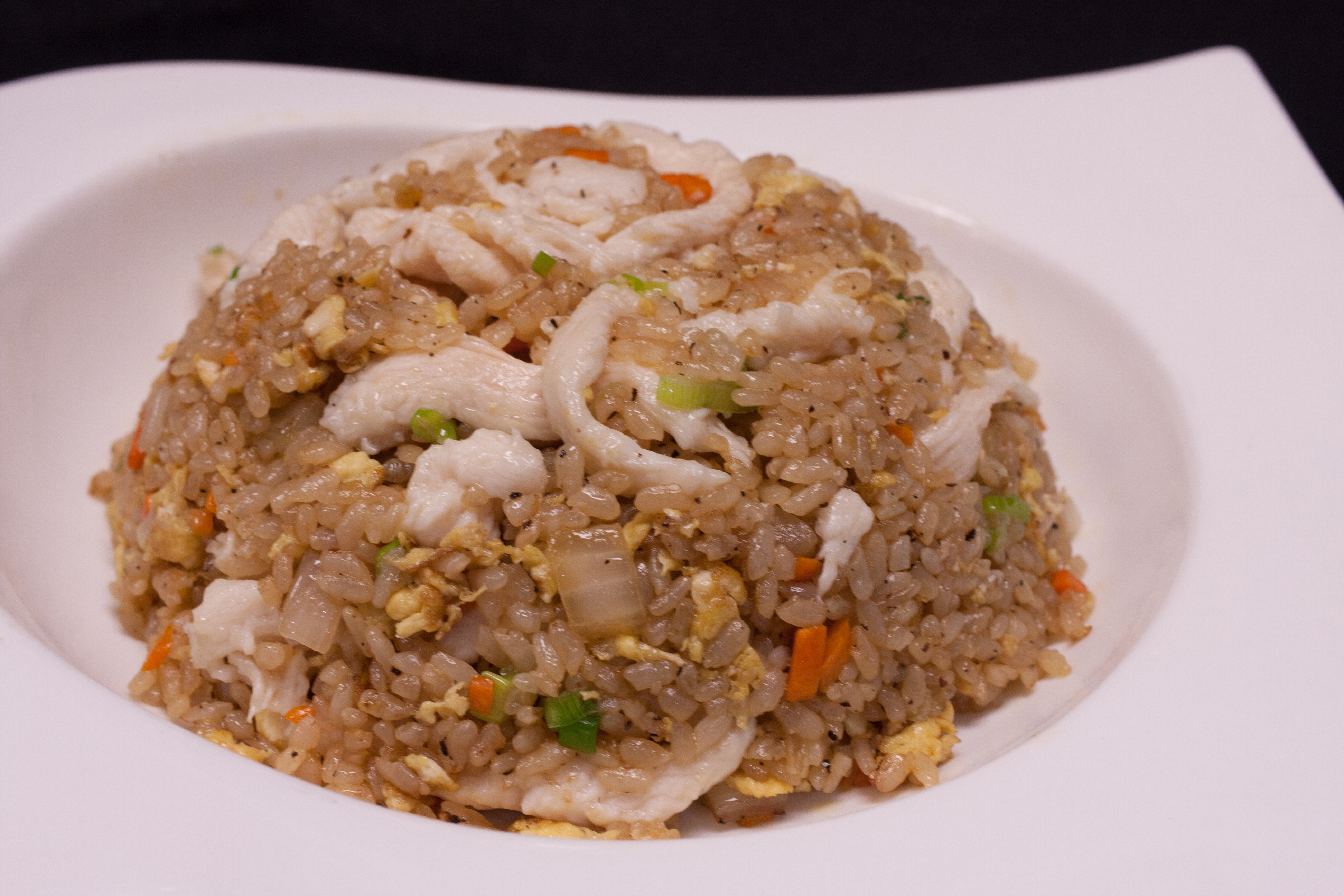 Order Japanese Chicken Fried Rice food online from Aiya Sushi & Ramen store, Dickinson on bringmethat.com