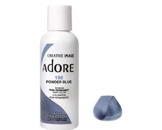 Order ADORE Semi-Permanent Color: 198 Powder Blue food online from iDa Beauty Supply Store store, Middletown on bringmethat.com