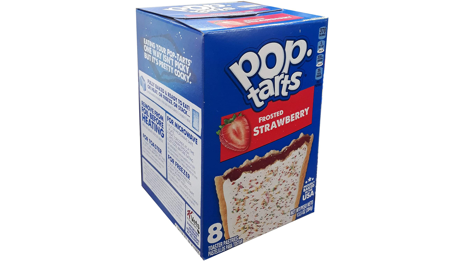 Order Pop Tarts Frosted Strawberry Pouch, 384g food online from Lula Convenience Store store, Evesham on bringmethat.com