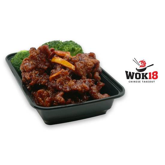 Order Orange Beef  food online from Wok 18 store, Teaneck on bringmethat.com