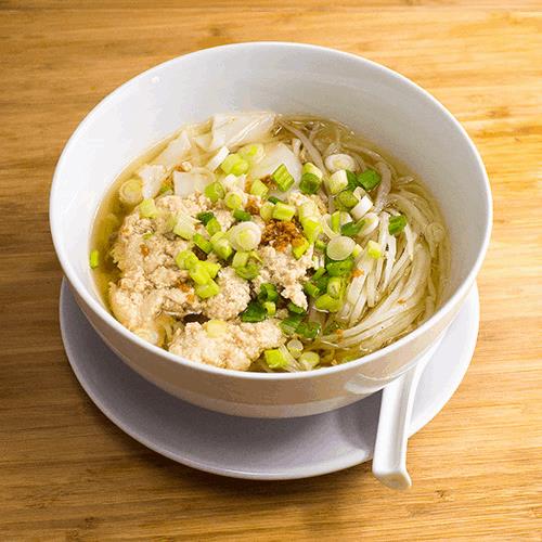 Order 81. Chicken Noodle Soup food online from Garnjana Thai Restaurant store, Fredericksburg on bringmethat.com