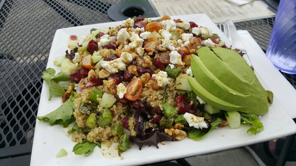 Order La Quinoa Salad food online from Monsieur Crepe store, Sierra Madre on bringmethat.com