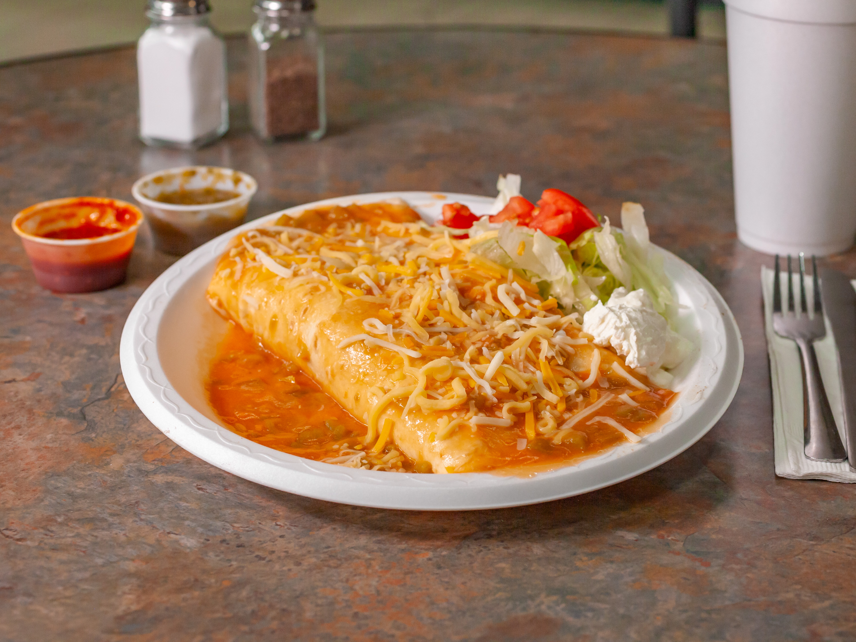 Order Smothered Burritos food online from Food Safari store, Greeley on bringmethat.com