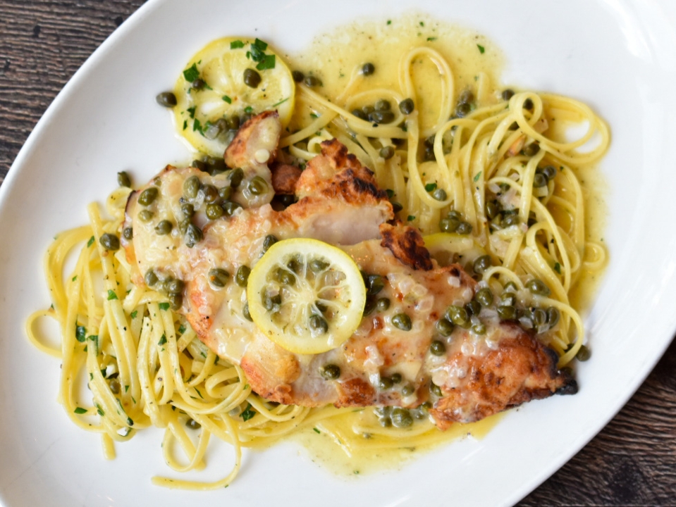 Order Chicken Piccata food online from The Boathouse store, Midlothian on bringmethat.com