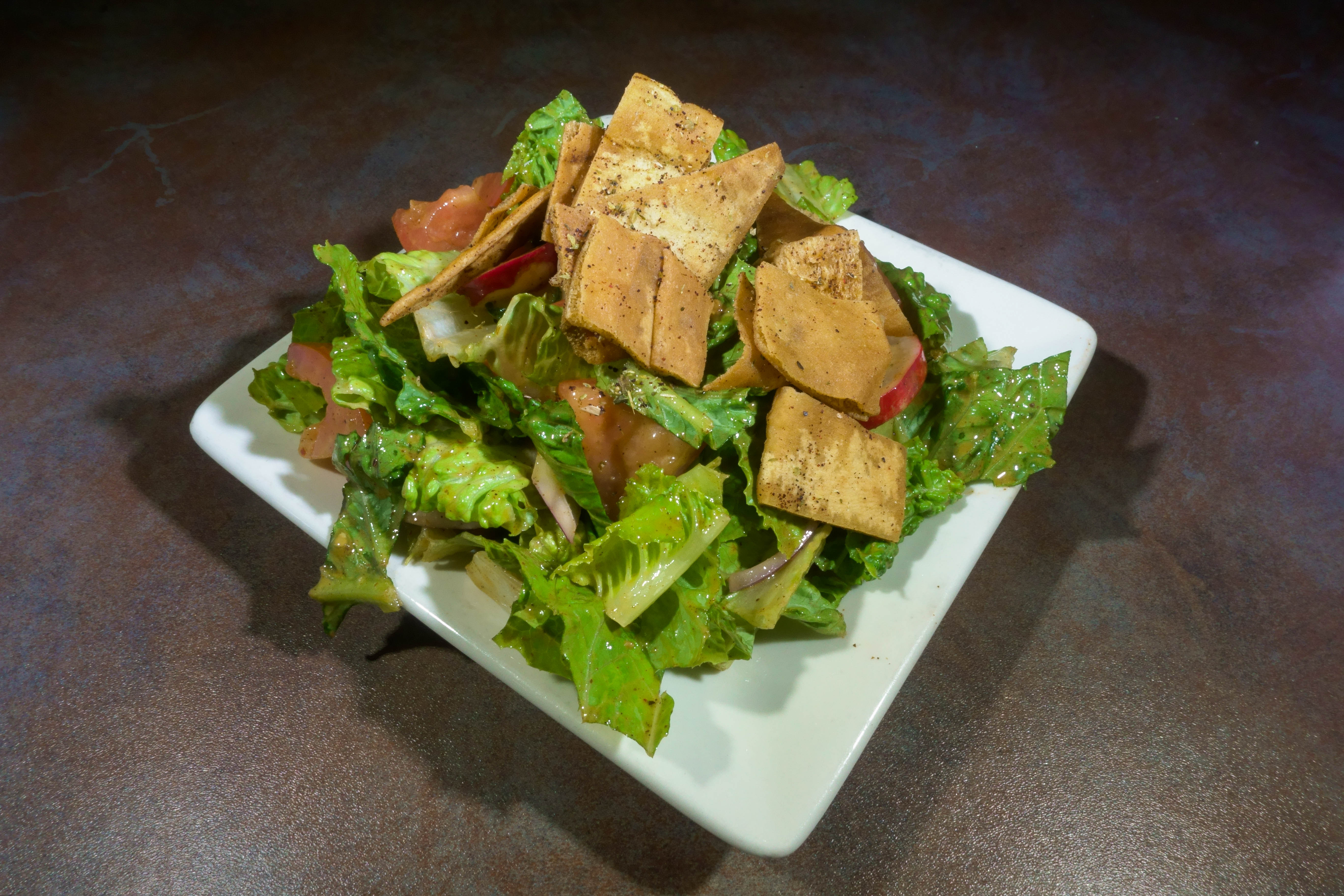 Order Fattoush Salad food online from The Grill House store, La Verne on bringmethat.com