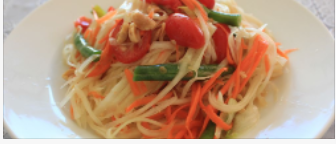 Order Papaya Salad food online from Thai Street Noodles store, Dayton on bringmethat.com