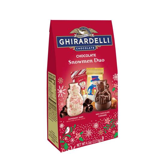 Order GHIRARDELLI Holiday Chocolate Snowmen, 4 Oz Bag food online from CVS store, MERCHANTVILLE on bringmethat.com