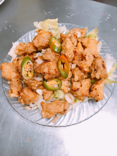 Order C21. Salt and Pepper Chicken food online from China Dragon store, Pflugerville on bringmethat.com
