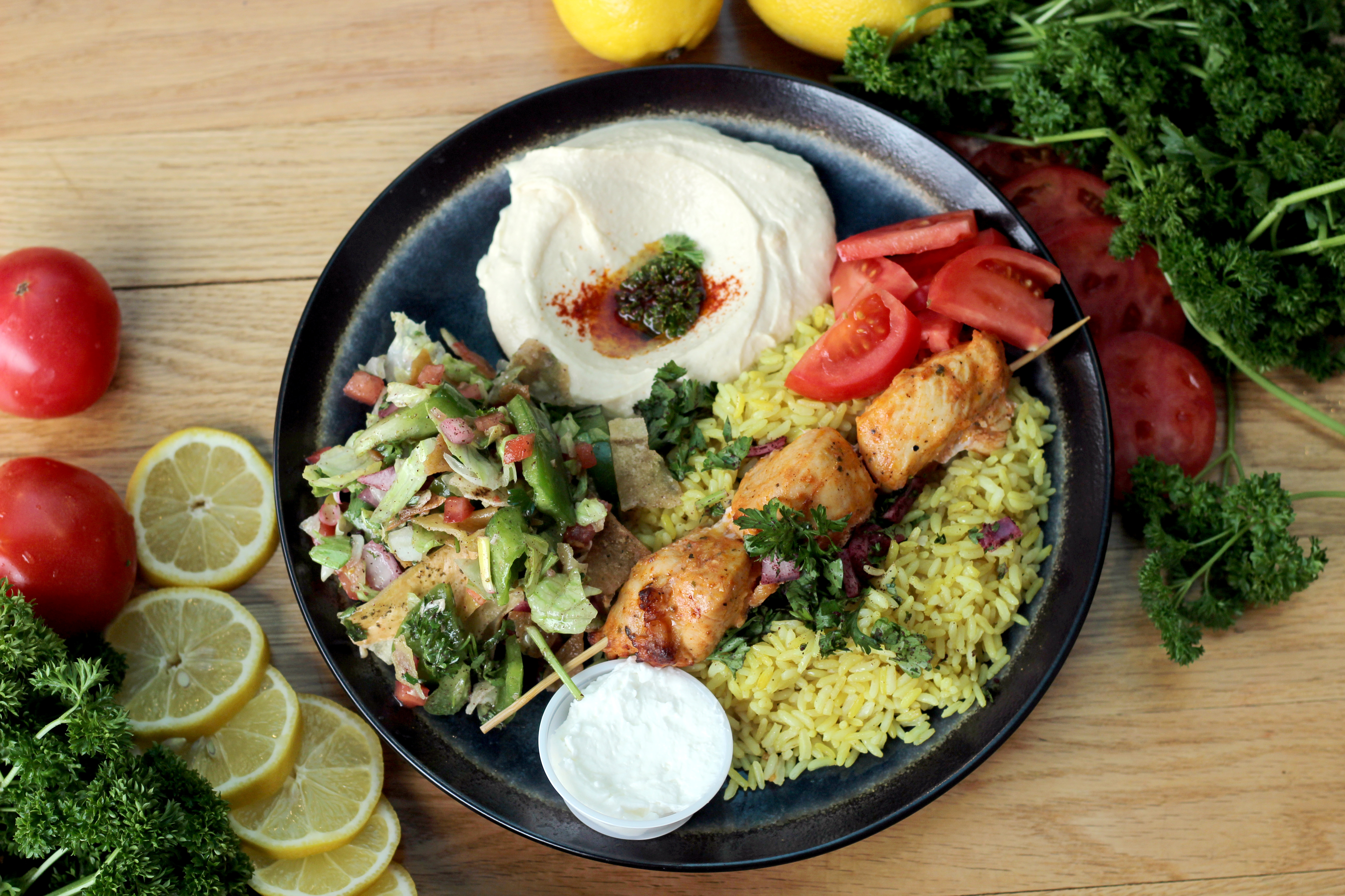 Order Combo 1 food online from Kabob It store, Bowling Green on bringmethat.com