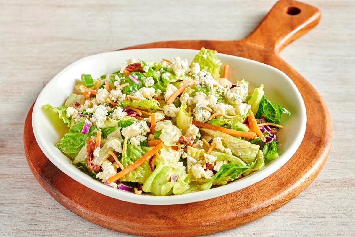 Order Blue Cheese Pecan Chopped Side Salad** food online from Outback Steakhouse store, Valdosta on bringmethat.com