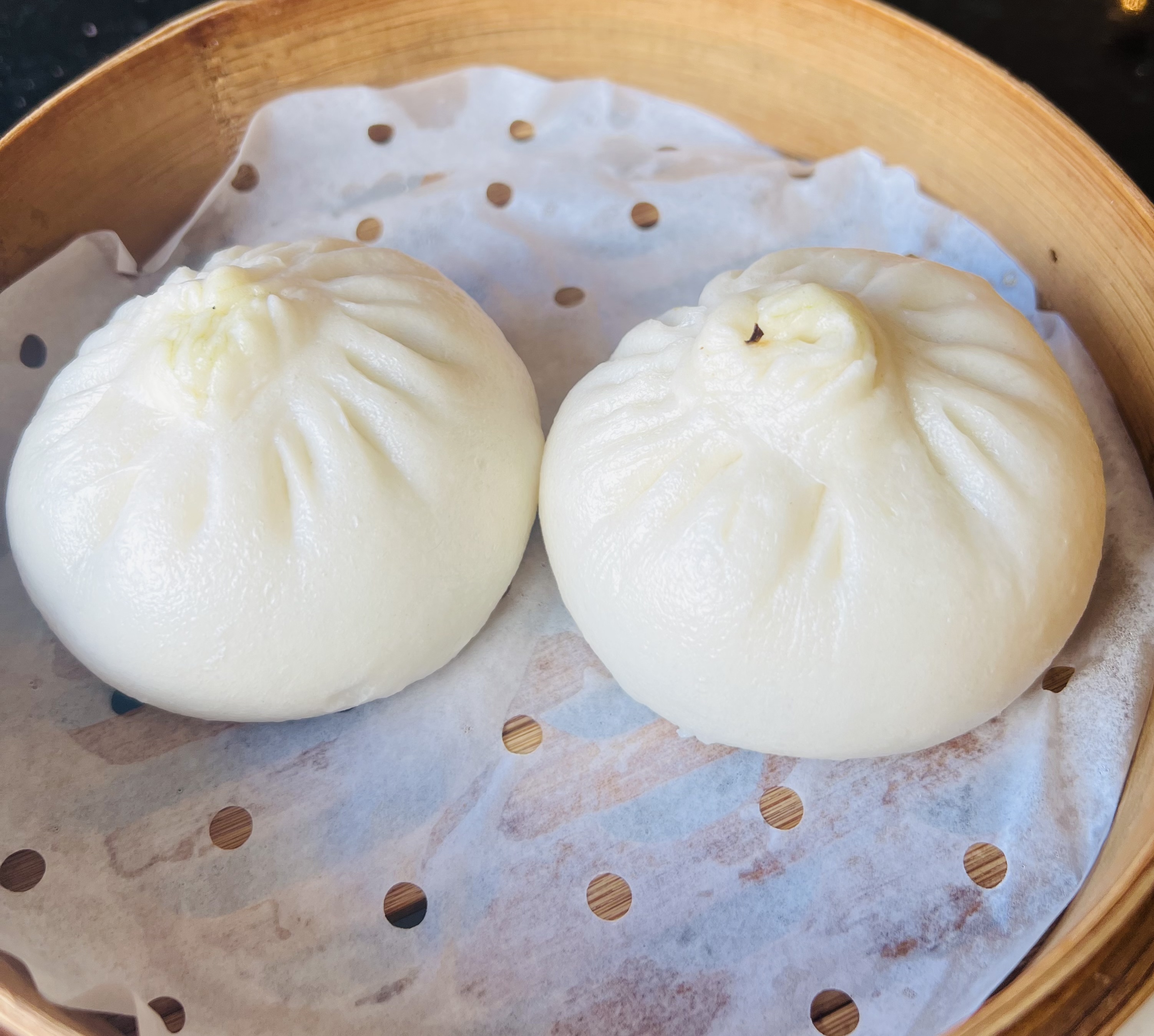 Order Steamed Vegetable Buns -2pcs food online from The Bund store, Forest Hills on bringmethat.com