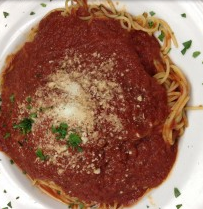 Order Spaghetti Tomato Sauce food online from Ciao Italian Grill & Pizzeria store, Newark on bringmethat.com