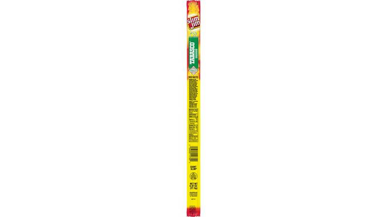 Order Slim Jim Tabasco Giant Smoked Snack Stick food online from Trumbull Mobil store, Trumbull on bringmethat.com
