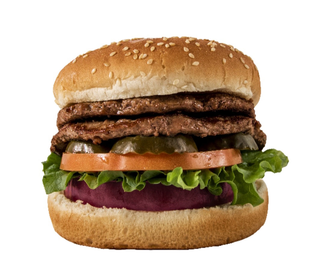 Order 2. Super Double Burger food online from Frosty King store, Modesto on bringmethat.com