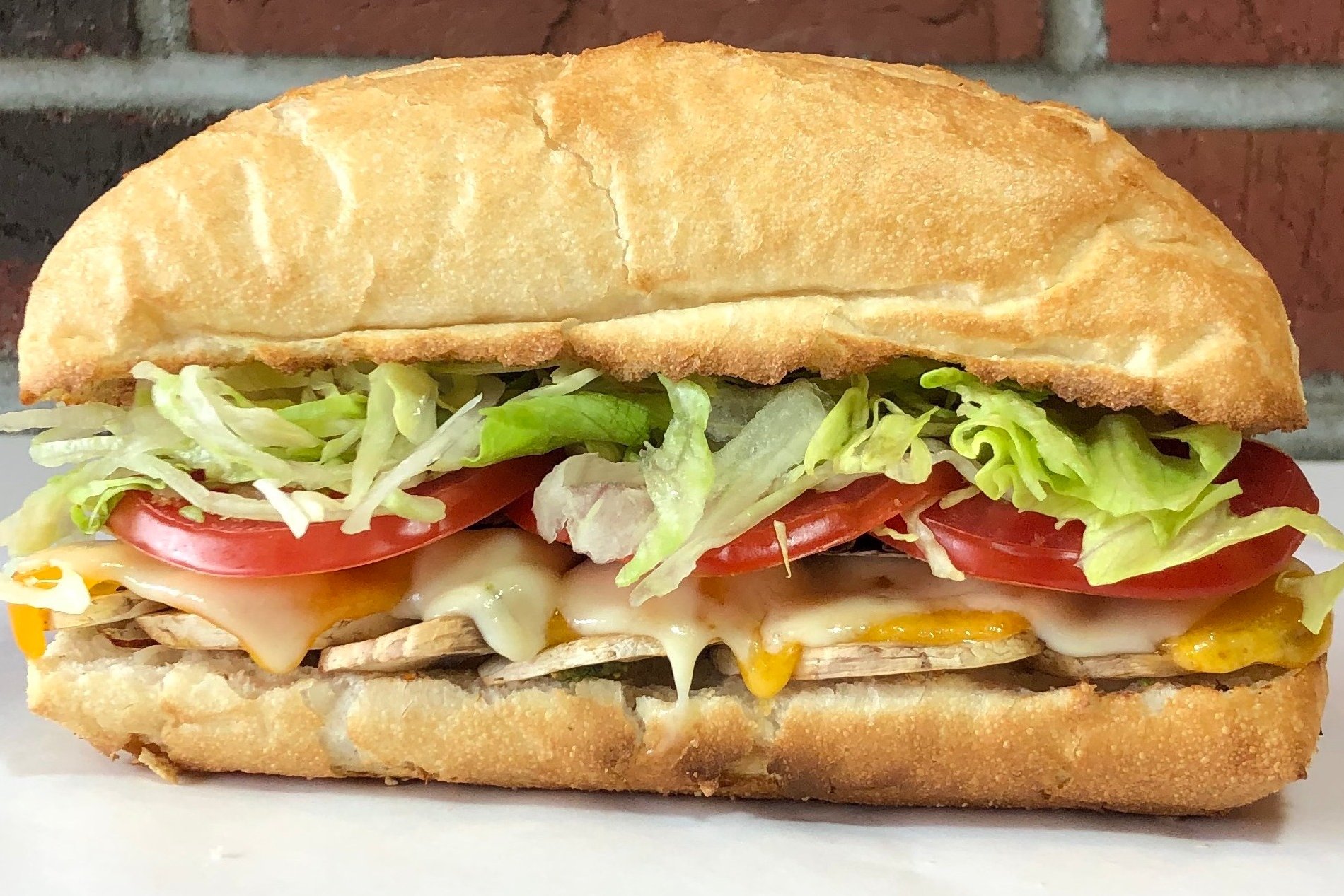 Order Regular Veggie Melt Sub Sandwich food online from Stack Subs store, Lakewood on bringmethat.com